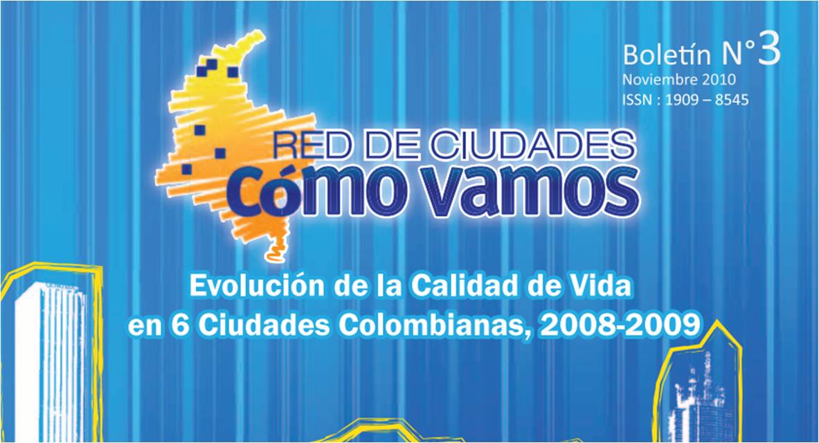 Calidad de Vida en 6 ciudades colombianas 2008-2009