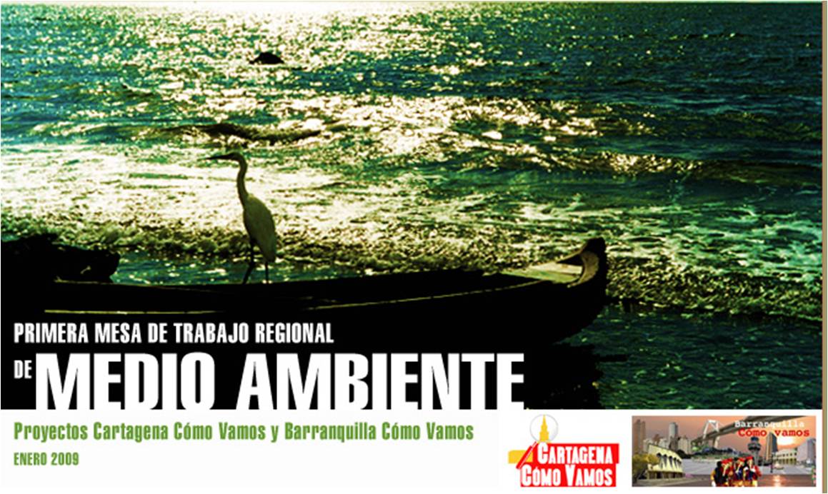 Primera mesa de trabajo regional de medio ambiente: Proyectos Cartagena Cómo Vamos y Barranquilla Cómo Vamos