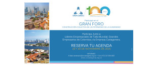 Foro: 100 años de la Cámara de Comercio de Cartagena