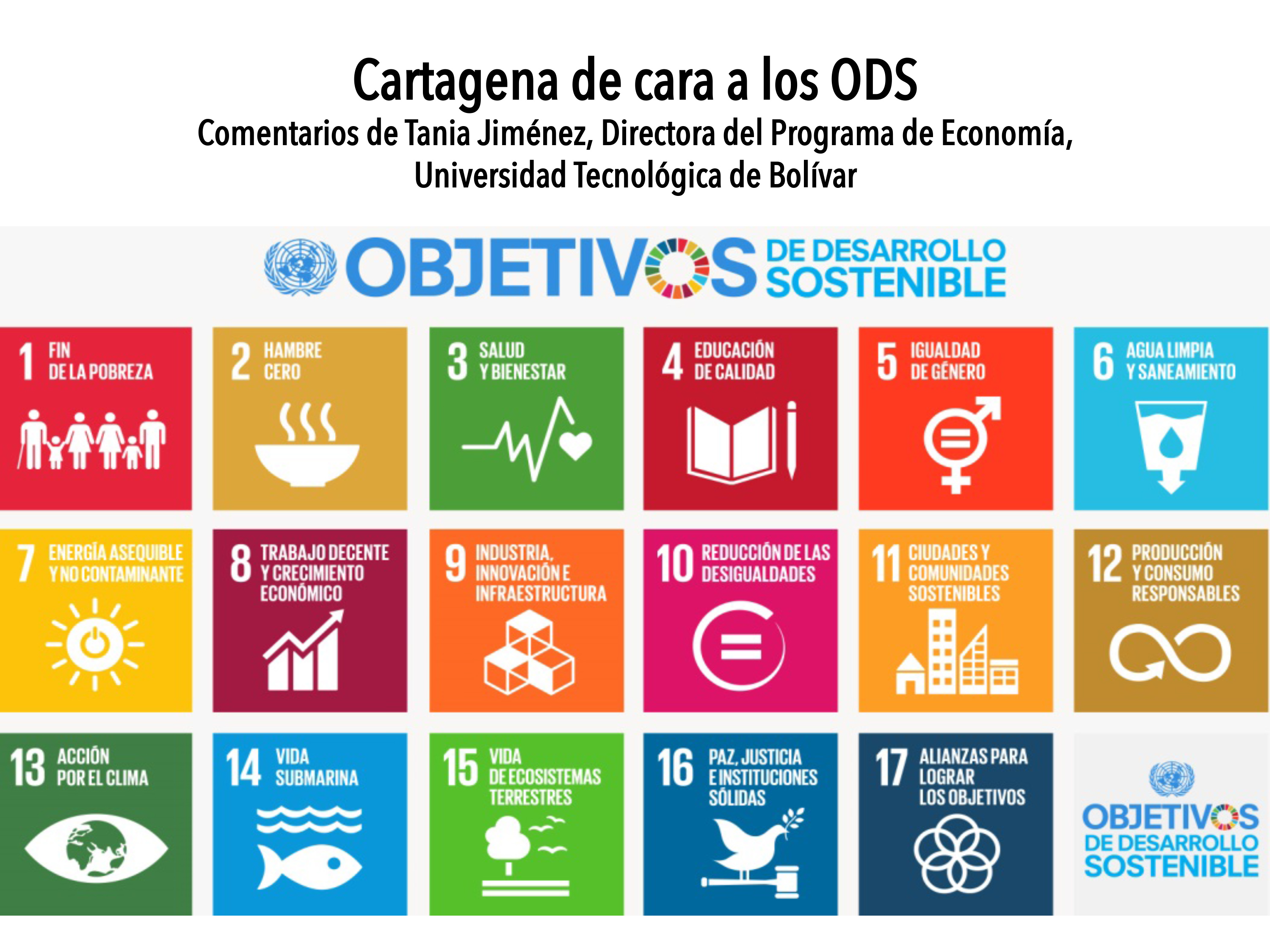 Cartagena de cara a los ODS
