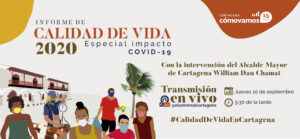 Invitación: Informe Calidad de Vida 2020: especial impacto COVID-19