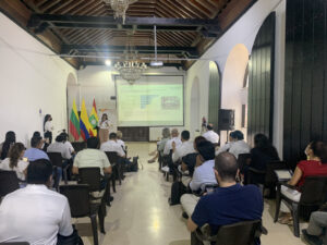 Mesa de socialización de resultados con la Alcaldía de Cartagena