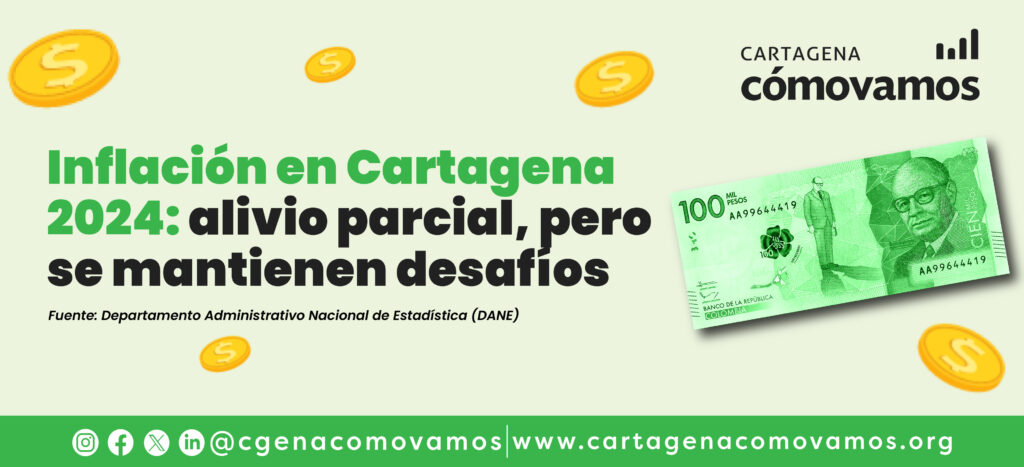 Inflación en Cartagena 2024: alivio parcial, pero se mantienen desafíos  