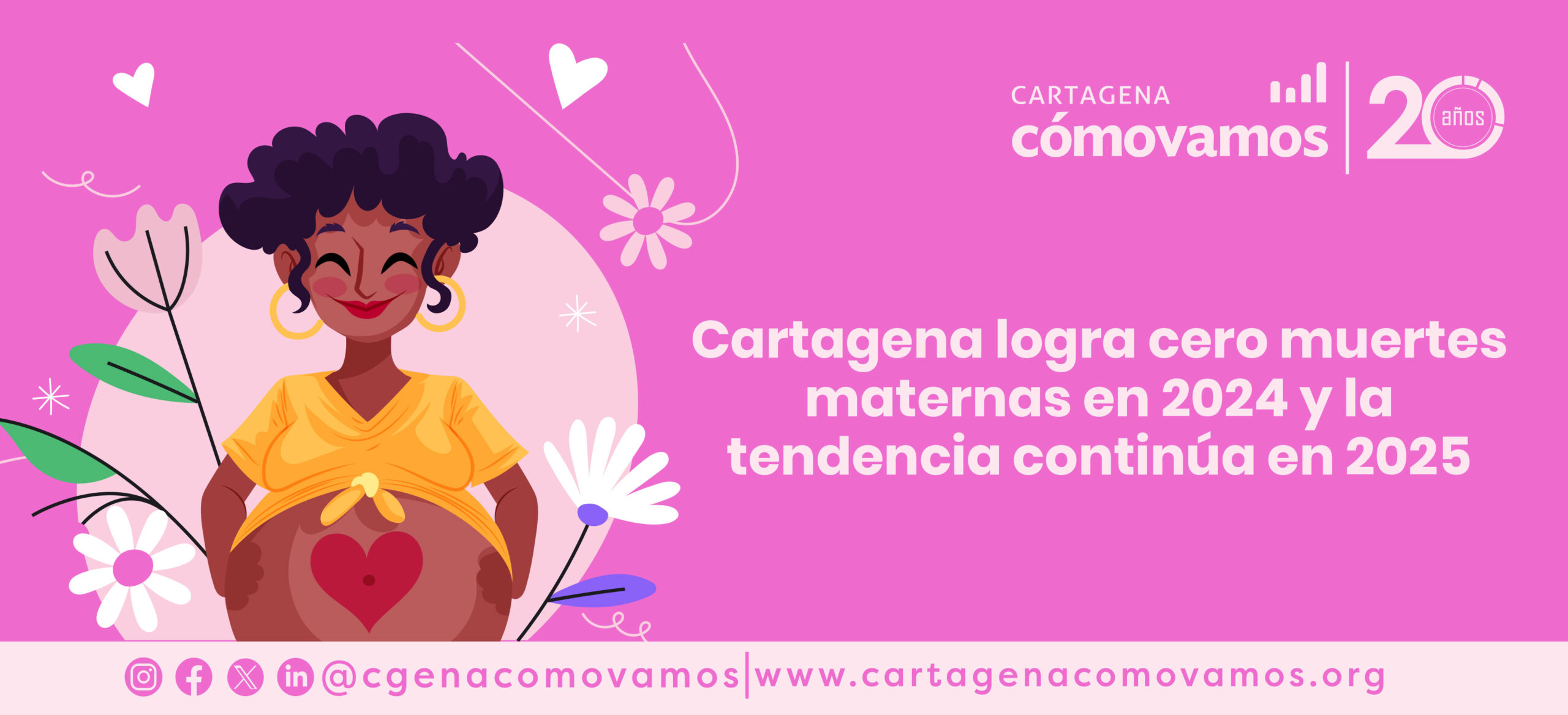 Cartagena logra cero muertes maternas en 2024 y la tendencia continúa en 2025