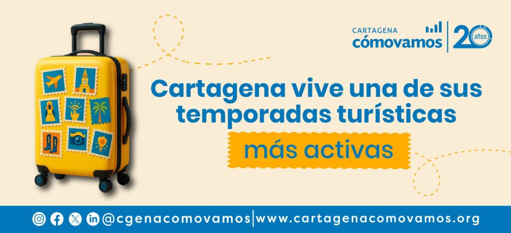 Cartagena vive una de sus temporadas turísticas más activas