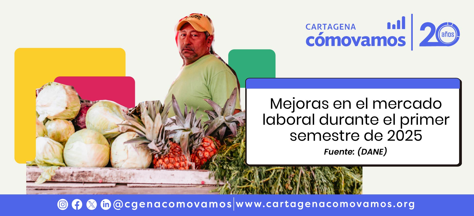 Mejoras en el mercado laboral en el primer semestre de 2025