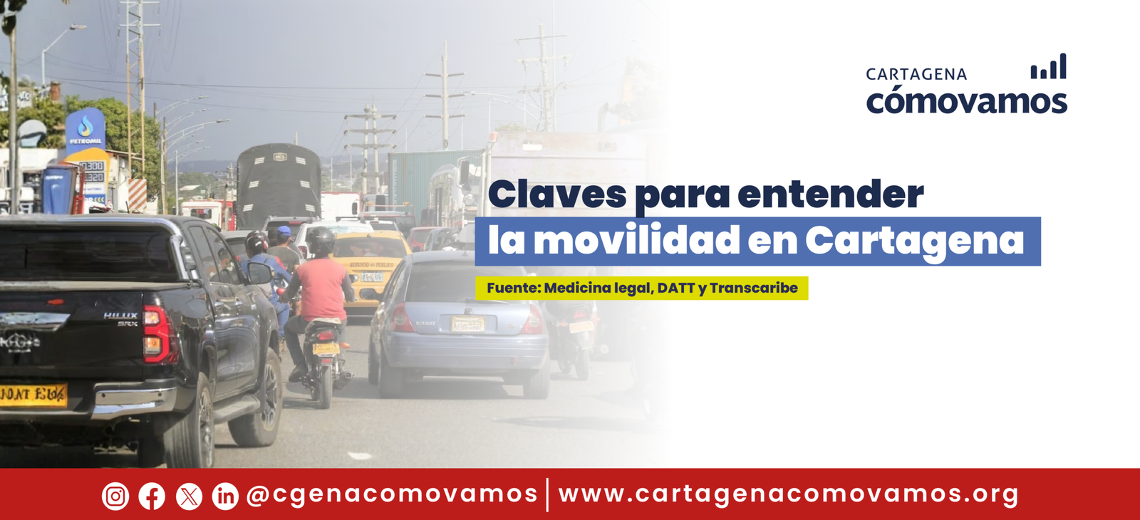 Claves para entender la movilidad en Cartagena